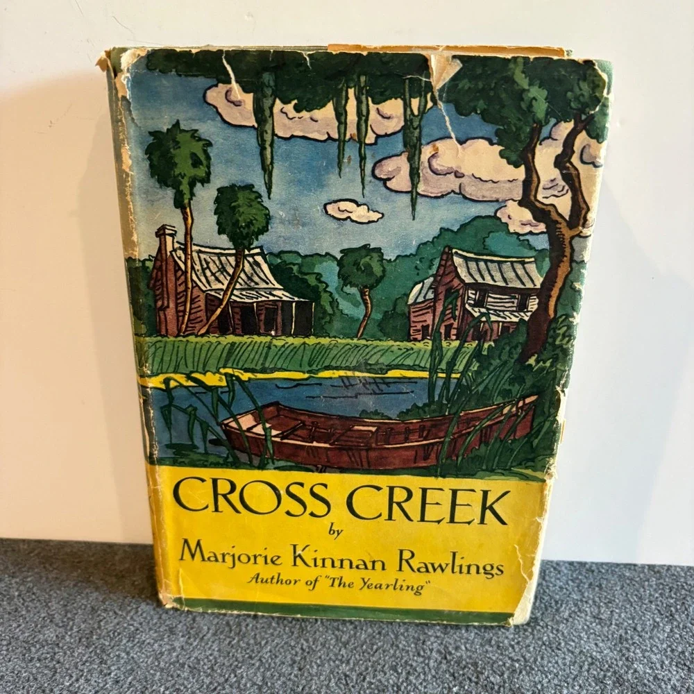 Cross Creek Marjorie Kinnan Rawlings 1942 First Edition Hardcover Scribner A